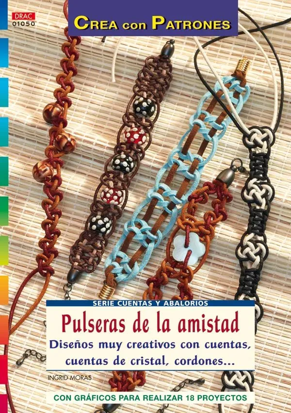 Serie cuentas y abalorios nº 50. pulseras de la amistad.