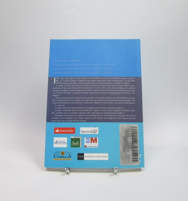 Propiedad intelectual e industrial de la obra científica. 4. comercialización de patentes