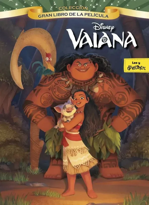Vaiana. gran libro de la película