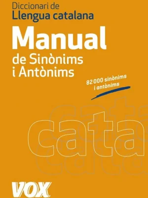Diccionari manual de sinònims i antònims de la llengua catalana