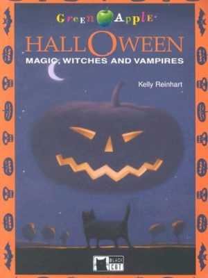 Halloween... magic, witches and vampires (green apple)