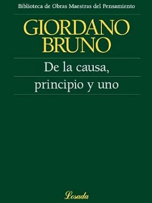 De la causa, principio y uno losada
