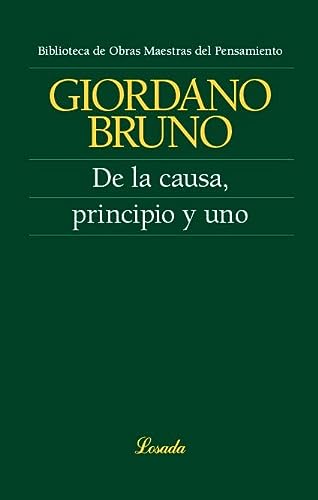 De la causa, principio y uno losada