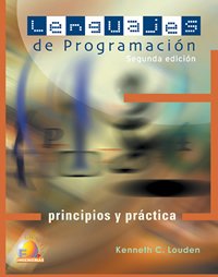 Lenguajes de programacion (segunda edecion): principios y practica (spanish edition)