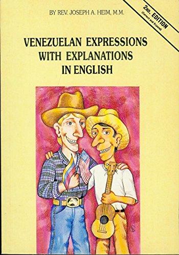 Venezuelan expressions with explanations in english