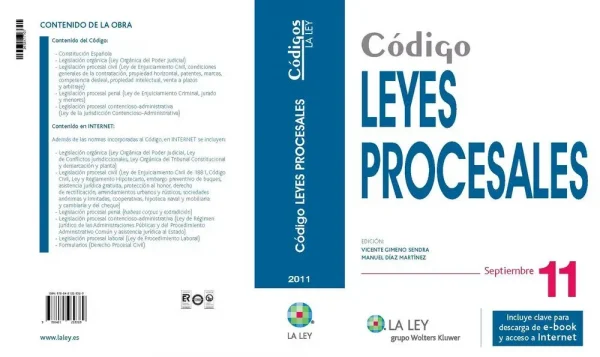 Código leyes procesales 2011